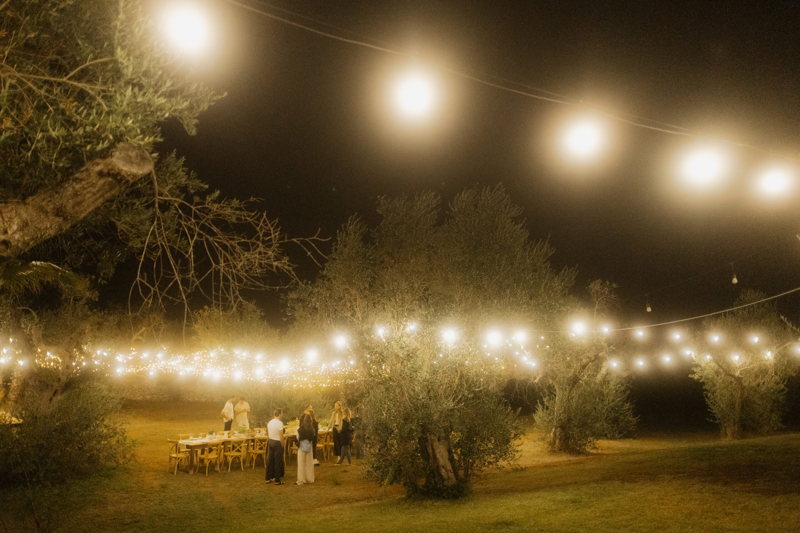 Tuscany wedding reception