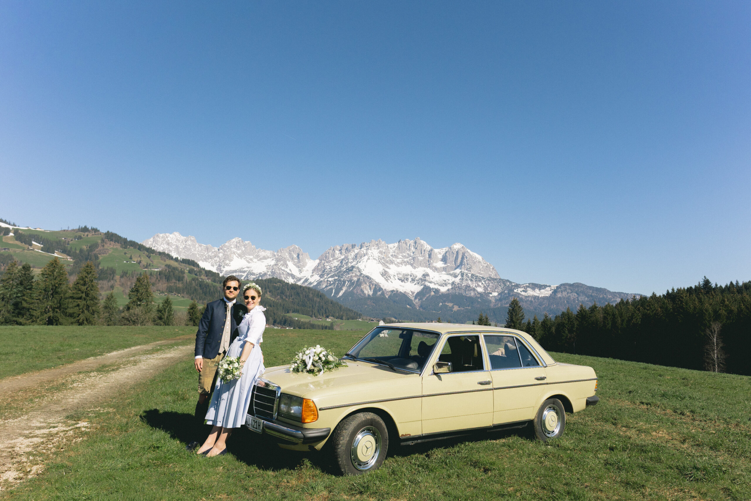 wedding in the mountains