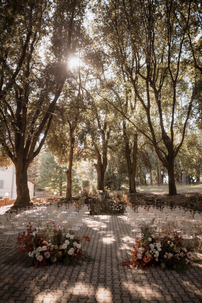 Italy Destination Wedding Garden