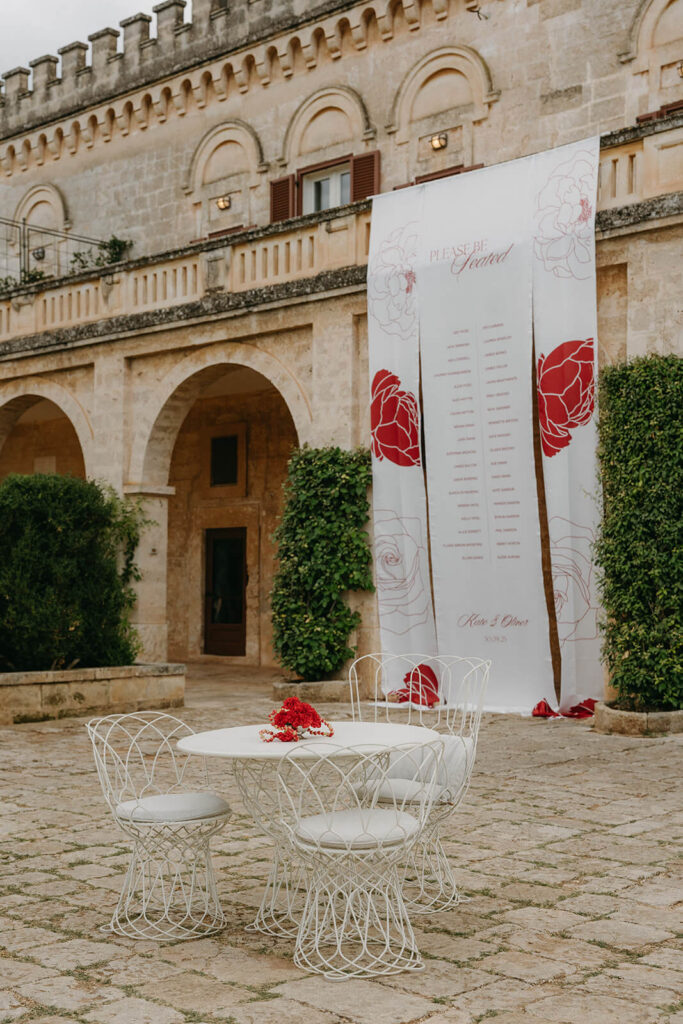 Wedding Reception in Italy