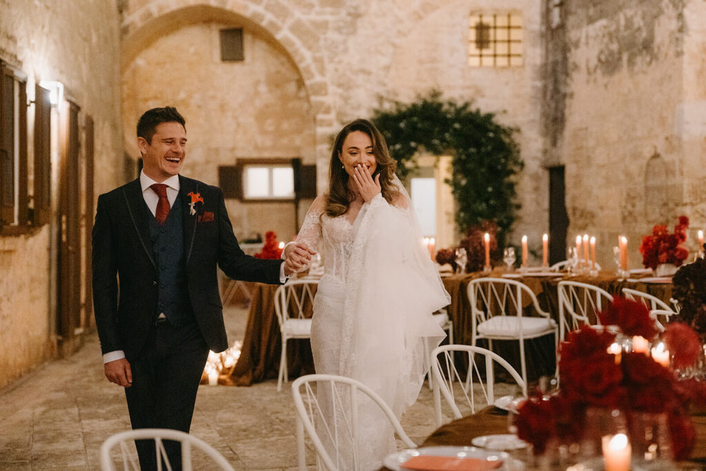 Couple at Italy Wedding