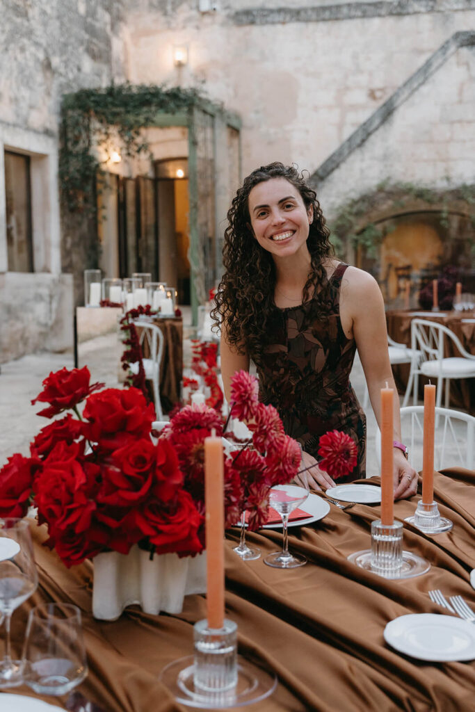 Monica Russo wedding planner at Italy Destination wedding