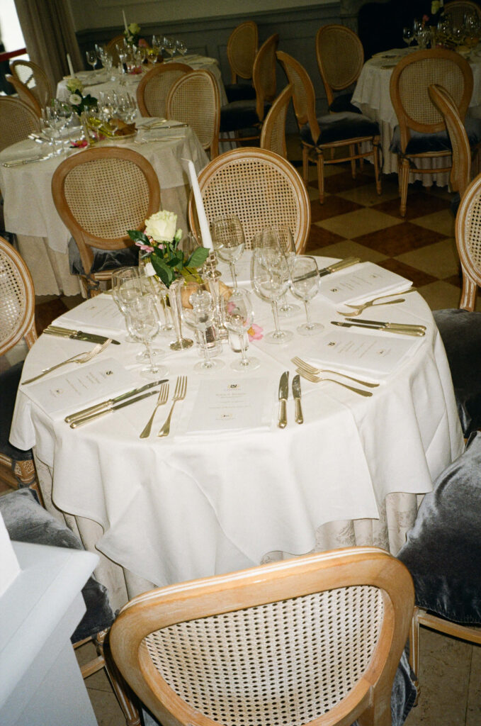 Details at Wedding Welcome Party at Hotel Cannero