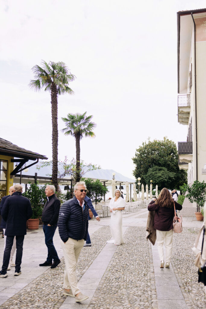 Guests at Lago Maggiore Wedding